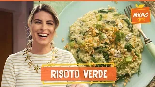 Risoto de espinafre, abobrinha e gorgonzola na PANELA DE PRESSÃO | Rita Lobo | Cozinha Prática