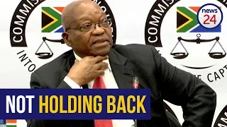 WATCH: Zuma calls Ngoako Ramatlhodi an apartheid-era spy at state capture commission