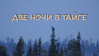 ДВЕ НОЧИ В ТАЙГЕ. ПРОБИВАЮСЬ НА ОЗЕРО. РЫБАЛКА.