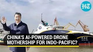 Eye on South China Sea, Beijing's world-first drone carrier acts as mothership for drones