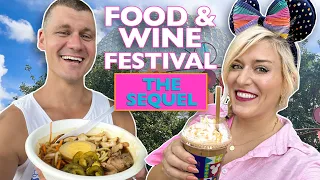 How Much Will $50 REALLY Buy At EPCOT's Food & Wine Festival?! | NEW Booths 2023