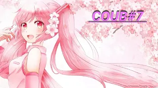 COUB#7| anime coub, nice girl, moment funny