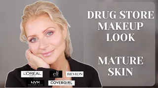 Full Face Drugstore Makeup for Mature Skin