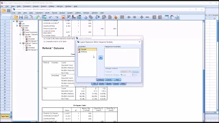 Binary Logisitic Regression in SPSS with Two Dichotomous Predictor Variables