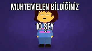 Undertale Hakkında 10 Acayip Bilgi - LEMMINO