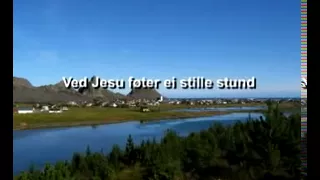 Ved Jesu føter ei stille stund, når orda kjem frå Hans eigen munn