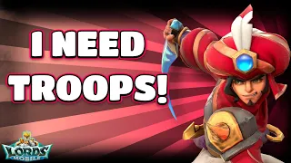 I'm Back & I Need Some Troops! Lords Mobile