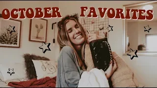 OCTOBER FAVORITES 2018 | skincare, fashion, music...