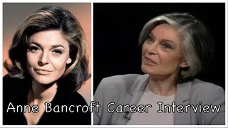 Anne Bancroft Interview | Charlie Rose (2000)