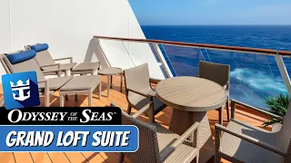 Odyssey of the Seas | Grand Loft Suite | Full Walkthrough Tour & Review 4K