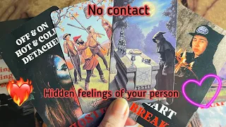 No contact: Hidden Current Feeling of your person💞 Hindi tarot card reading | Love tarot