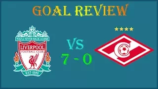 Liverpool vs Spartak Moscow ( 7-0) Highlights all goals - 6/12/2017