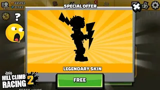 FREE LEGENDARY SKIN LOOKS !!! CLAIM NOW - Hill Climb Racing 2