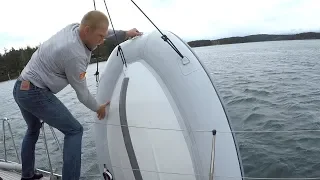 Capsized! Dealing With A Soaked Outboard Engine - Ep. 154 RAN Sailing
