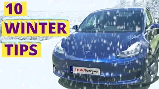 Winter driving an Electric Car | Top 10 tips