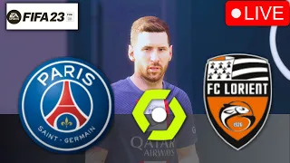 [LIVE] - FIFA 23 | PSG vs Lorient | Ligue 1 22/23 | Full Match - GamePlay | PC