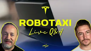 Q&A: HUGE Tesla ROBOTAXI NEWS: The CYBERCAB w/@FutureAZA