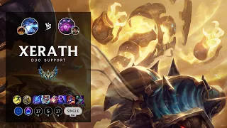 Xerath Support vs Vel'Koz - EUW Challenger Patch 12.14