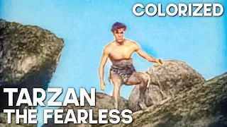 Tarzan the Fearless | COLORIZED | Buster Crabbe | Adventure Film | Classic Movie