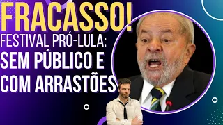 Festival Musical pró-Lula é fracasso: pouco público e muitos arrastões!