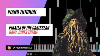 Davy Jones Theme from Pirates of the Caribbean Piano Tutorial