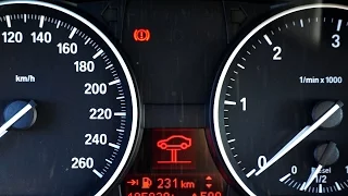 BMW brake warning message cause and fix