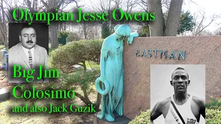 Big Jim Colosimo, Jack/Jake Guzik, Jesse Owens, and more - at Oakwood Cemetery in Chicago, Illinois