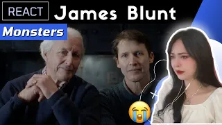 FIRST TIME Reacting to James Blunt - Monsters Official Music Video (I CRIED SO MUCH!!!!)