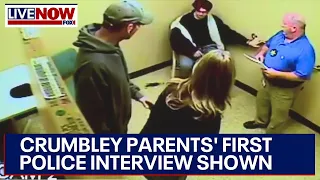 Crumbley parents' first police interview shown after Oxford high school shooting