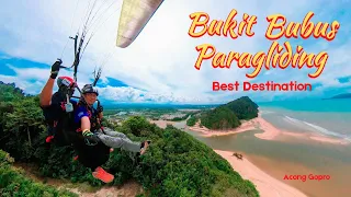 First time naik paragliding di Bukit Bubus Paragliding Park, Besut, Terengganu