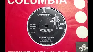 Psych Mod - THE SUMMER SET - Overnight Changes - COLUMBIA DB 8215 UK 1967 Dancer Lost Gem