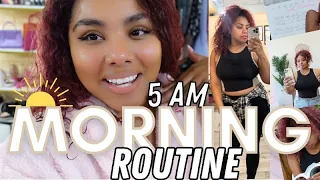 5AM CHRISTIAN GIRL MORNING ROUTINE: healthy christian habits