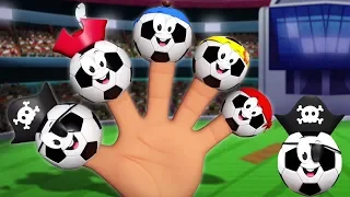 fotball finger familie | rim for baby | Nursery Rhymes | Soccer Finger Family
