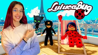 ENTRAMOS no MUNDO DE MIRACULOUS no ROBLOX (Miraculous RP) | Família Luluca