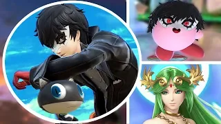 Joker All Victory Poses, Final Smash, Kirby Hat & Palutena Guidance in Smash Bros Ultimate