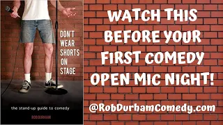 Stand-up Advice: Watch this before your first open mic! #shorts #comedyadvice #standupadvice