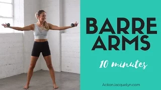 Barre Arm Workout | 10 minutes to Sculpted & Lean Arms