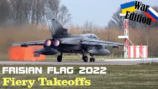 FRISIAN FLAG 2022 Day 1 Afternoon Takeoffs - NATO Exercise at Leeuwarden Airbase