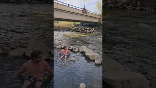 AMAZING Hot springs in Padosa springs Colorado #shorts