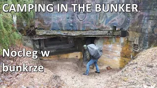 BIWAK W BUNKRZE | Camping in the bunker Snugpak Nautilus
