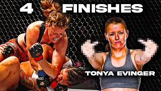 Tonya Evinger 4 FIGHT Winning Streak in Invicta FC!