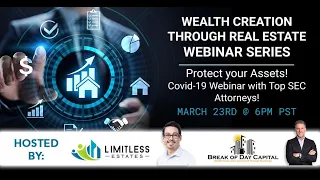 Protect Your Assets! Covid-19 Real Estate Webinar