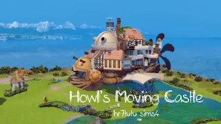 Sims4 Howl's Moving Castle | Hr7tutu | Stop Motion Build | NOCC