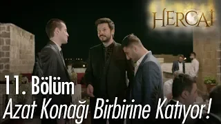 Azat konağı birbirine katıyor! - Hercai 11. Bölüm