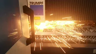 Trumpf 6KW Fiber Laser Cutting Machine Retrofit