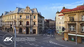 Bielsko-Biała, Poland lonely City Walk 4K