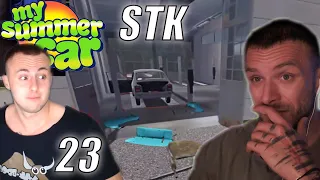 RESTT a MAŤO - My Summer Cars online | Urobili konečne STK ?  | Deň 23 - celý záznam