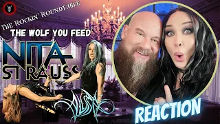 Metal Couple REACTS and REVIEWS - NITA STRAUSS - The Wolf You Feed ft. Alissa White-Gluz