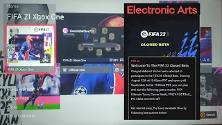 HOW TO GET FIFA 22 BETA! | I DIDNT EVEN APPLY AND I GOT IT. THANKS EA