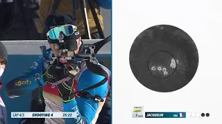 Jacquelin Wins Pursuit || world championship || Fast Shooting || Finish || Samuelsson vs J.T. Boe
